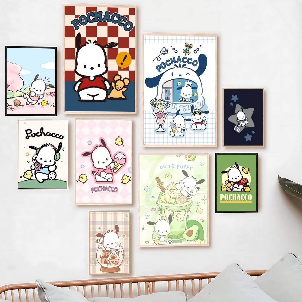 Resin Art Wallpaper - Pochacco Diamond Painting Kit Sanrio Cartoon