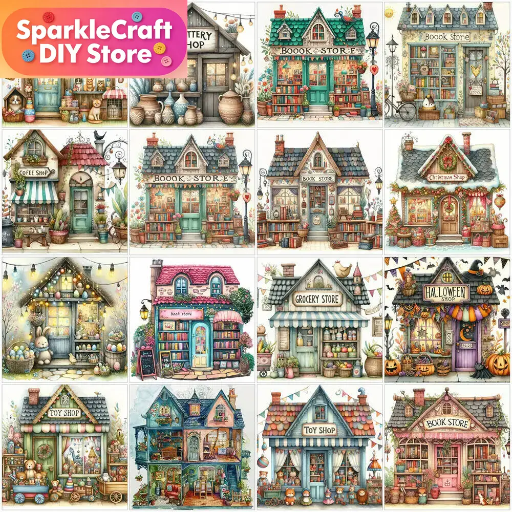 Resin Art Wallpaper - 1pc frameless 5D Diamond Painting Store