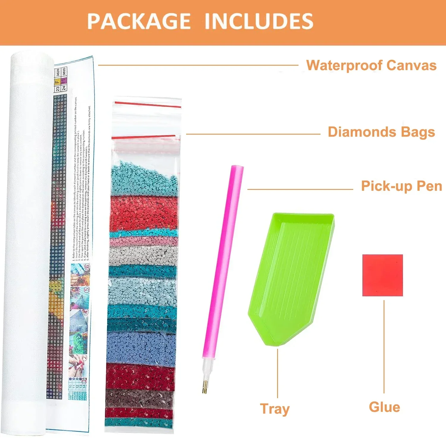 DIY 5D Diamond Painting Kits B - Resin Art Baby ulasan dan harga