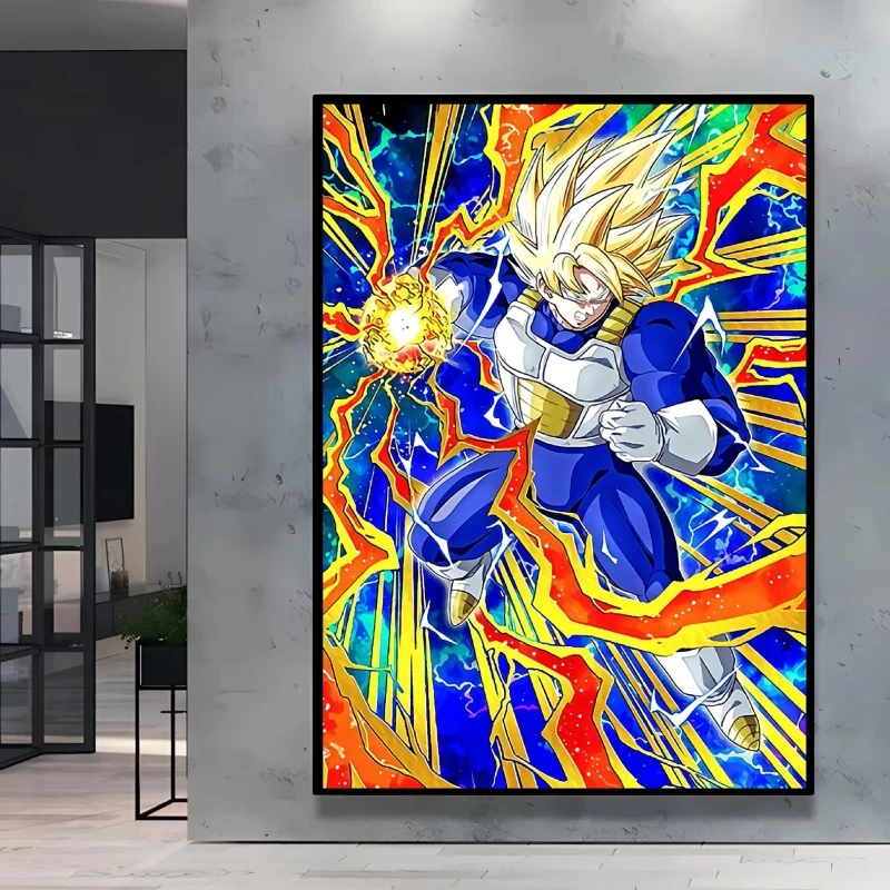 Dragon Ball Gohan Anime 5D Ful - Resin Art Wallpaper ulasan dan harga