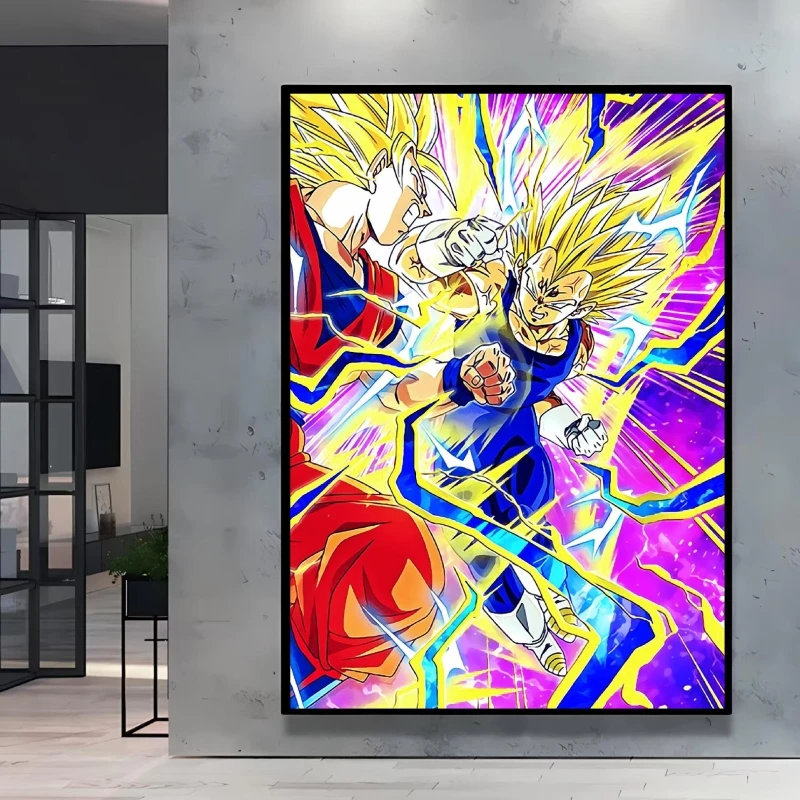 Dragon Ball Gohan Anime 5D Ful - Resin Art Wallpaper ulasan dan harga