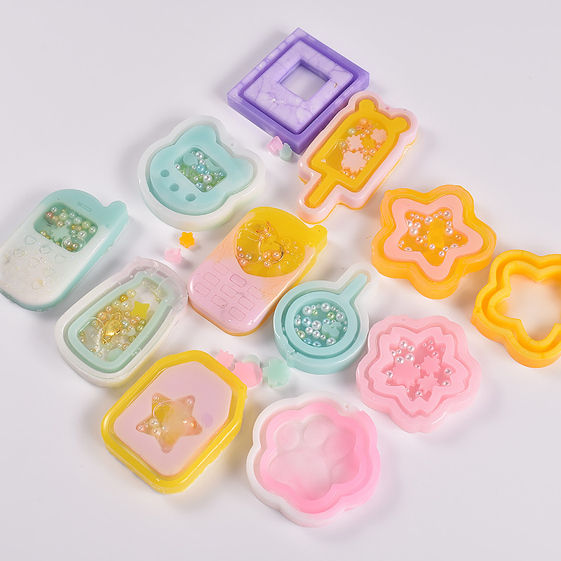 Resin Shaker Molds Set Charms  - Resin Art Equipment ulasan dan harga
