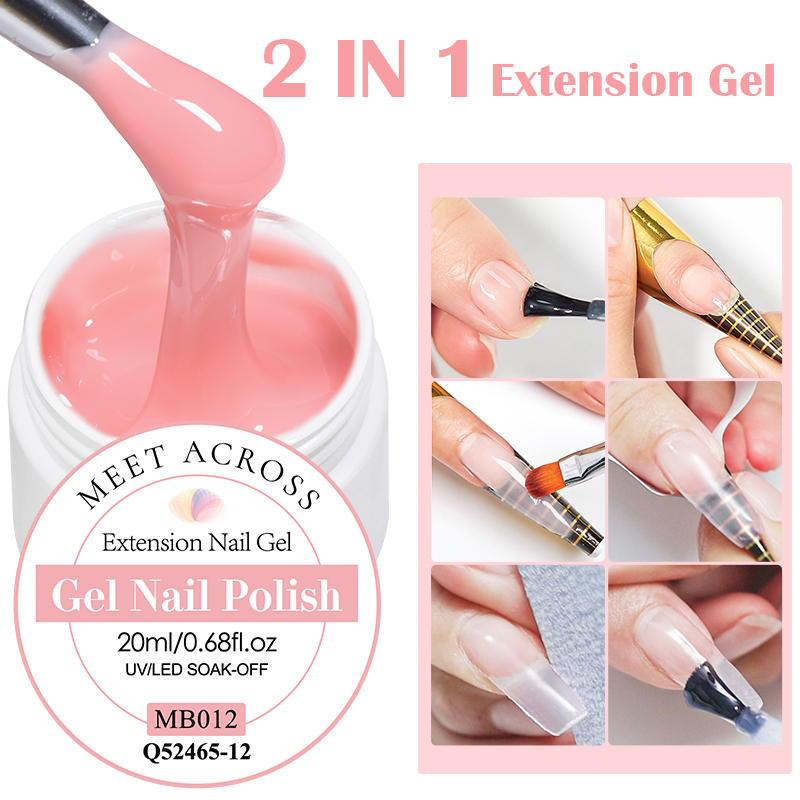 MEET ACROSS 20ml Extension Gel - Resin Art Equipment ulasan dan harga