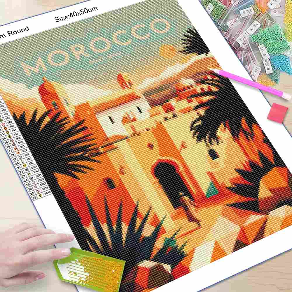 New Diamond Art Painting Cross - Resin Art Work ulasan dan harga